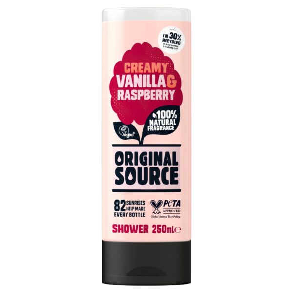 Vanilla & Raspberry Shower Gel