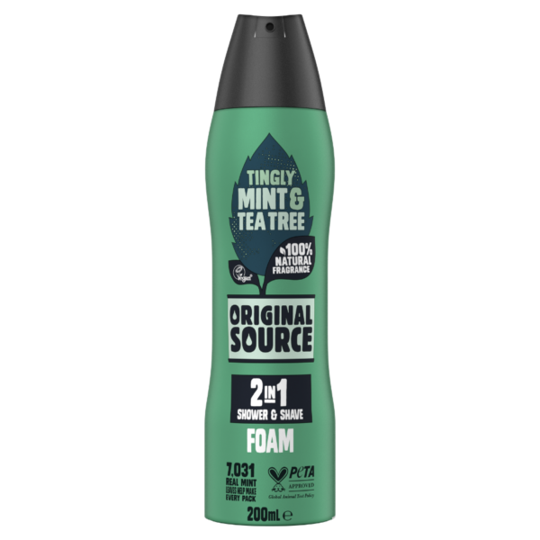 2-1 Shower and Shave - Tingly Mint & Tea Tree