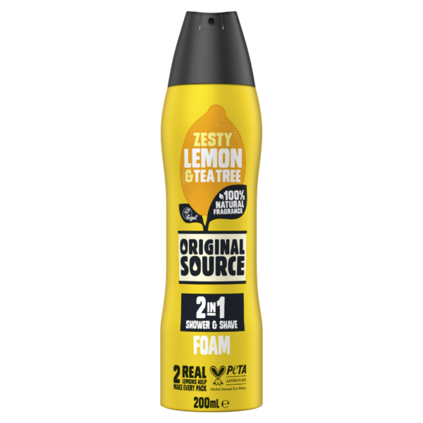 2-1 Shower and Shave - Zesty Lemon & Tea Tree