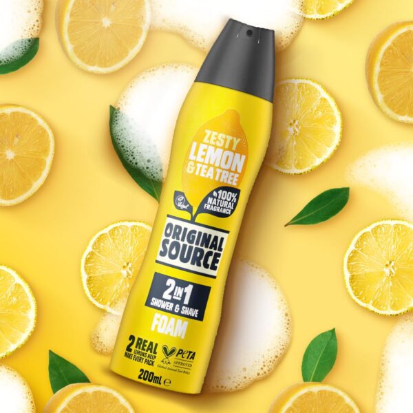 2-1 Shower and Shave - Zesty Lemon & Tea Tree